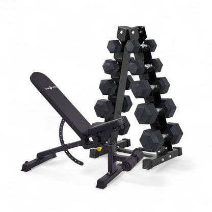 5 & 6 Tier Hex Dumbbell Tree Rack