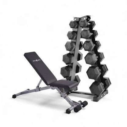 5 & 6 Tier Hex Dumbbell Tree Rack