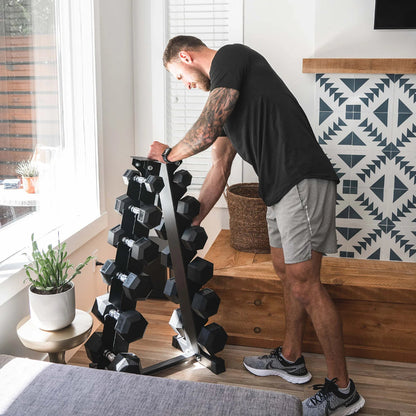 5 & 6 Tier Hex Dumbbell Tree Rack