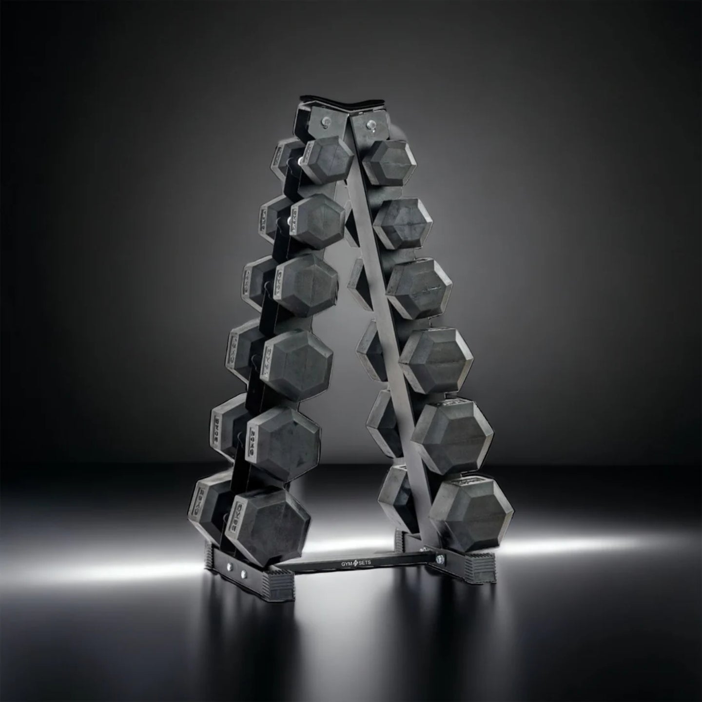 5 & 6 Tier Hex Dumbbell Tree Rack
