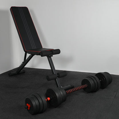 GymSets Adjustable Dumbbell Barbell Set