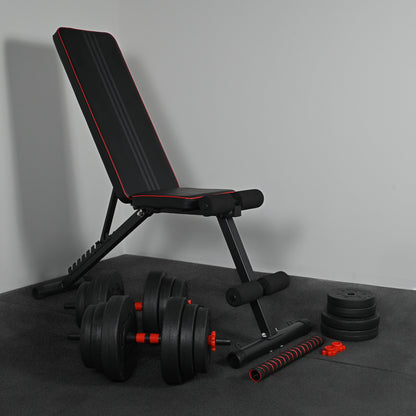 GymSets Adjustable Dumbbell Barbell Set