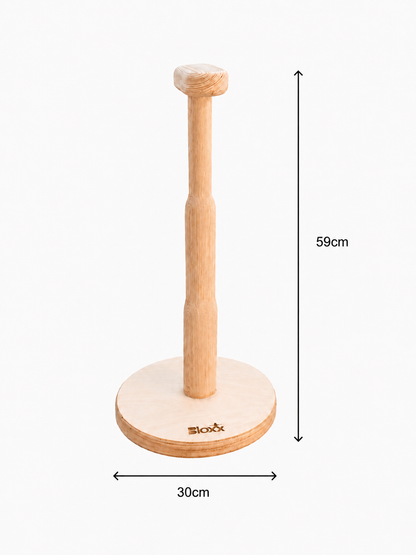 Gymnastics Handstand Trainer Blocks – Wooden Round Base Tall 59cm | Bloxx