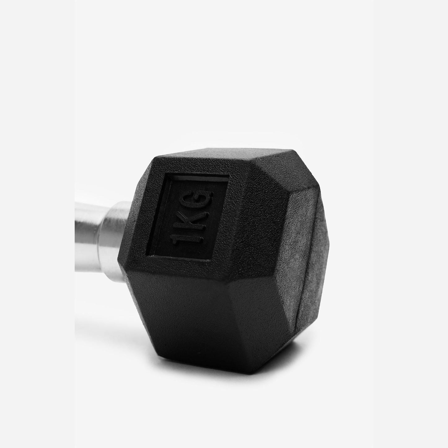 Angove Sports 1KG Hex Dumbbells Pair Non-Slip Hand Weights for Home Gym Fitness Training